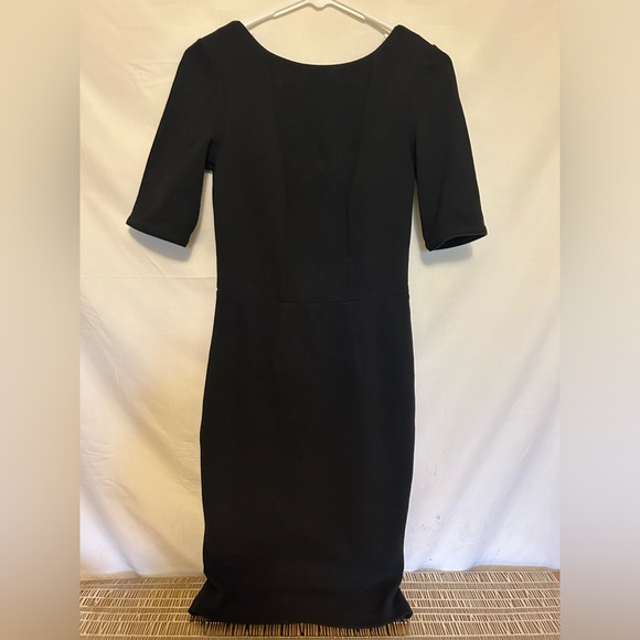 Boden Kaia Ottoman‎ Midi Dress Black Size 2 - Picture 1 of 11